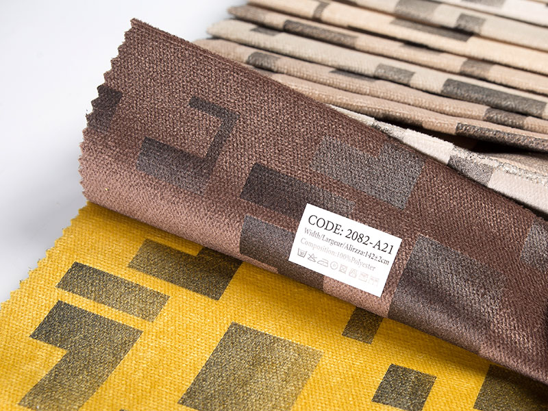 Furniture Velvet bronzing fabricae