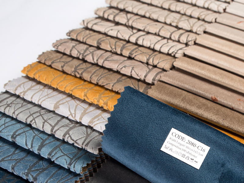 Velvet bronzing fabricae ad mollis lectum