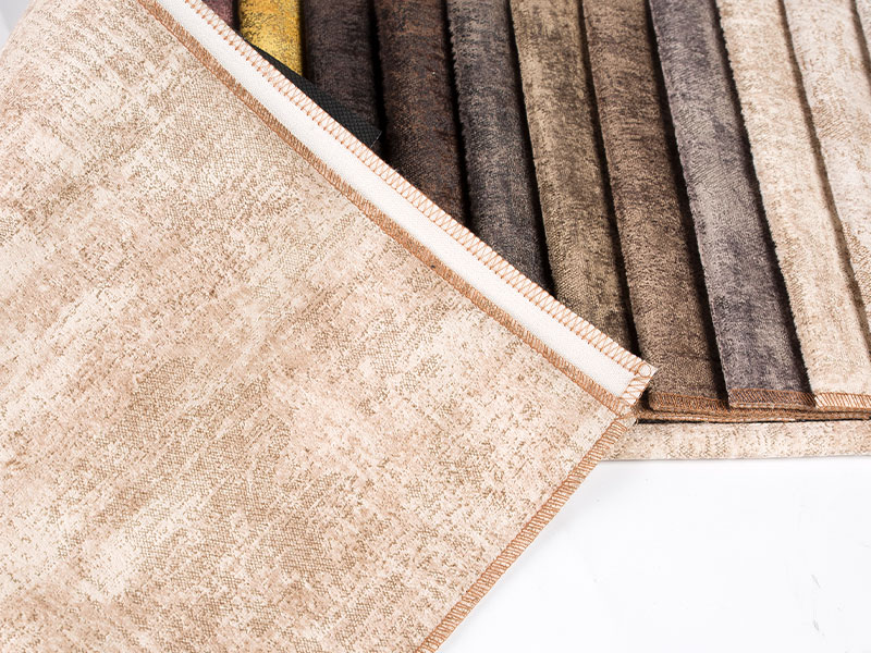 Fashionable laminated holoserica fabricae, specimen pro indumentis et accessiones