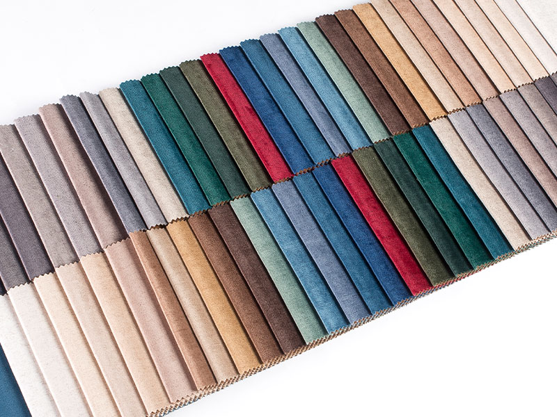 Luxuriosi typis Velvet Laminate fabricae exquisitos exemplaria, summus qualis materiae
