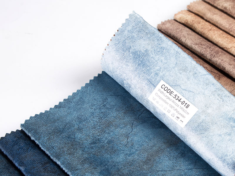 Luxuriosa tincto laminated velvet fabricae, mollis et durabile, variis coloribus