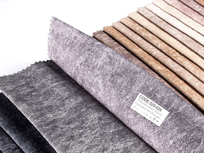 Luxuriosi Printed C. Lamination Velvet Fabricae ad Upholstery et Domus Decor