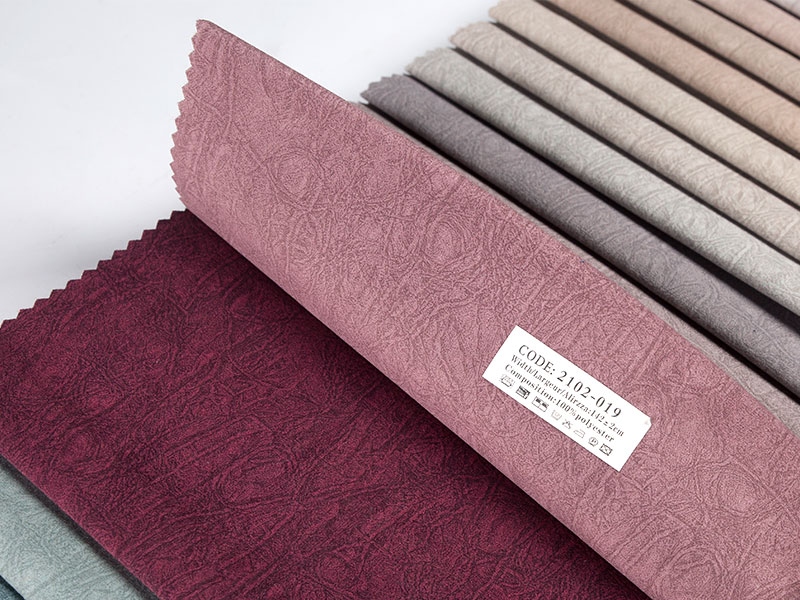 Promptus typis Velvet Laminate fabricae Long-perpetua pulchritudo pro variis applications