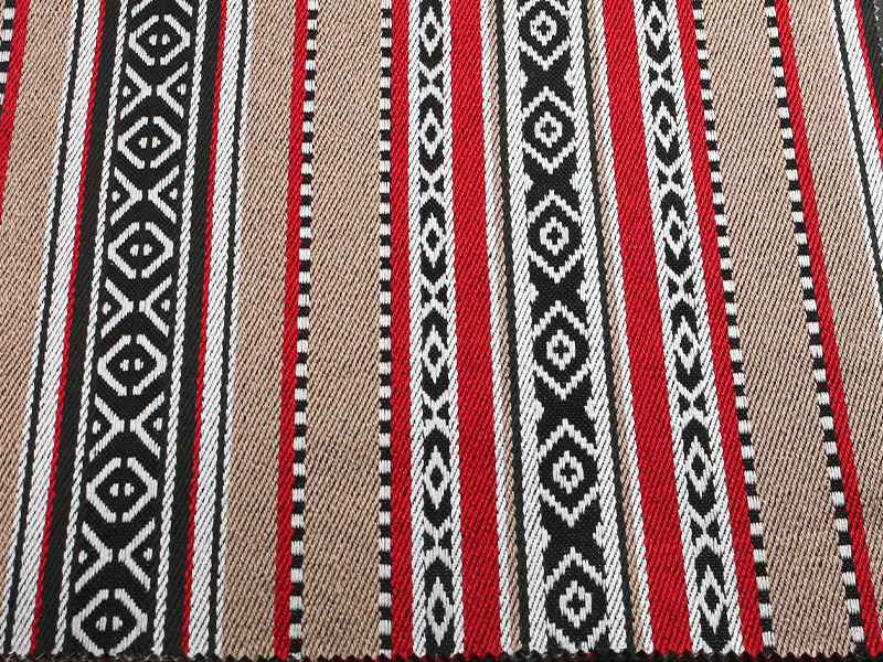 Waterproof Dura C% Polyester Color Texta Stripe fabricae