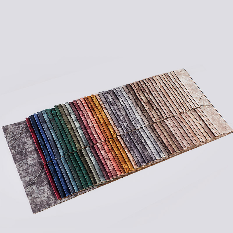 Velvet quilted fabricae