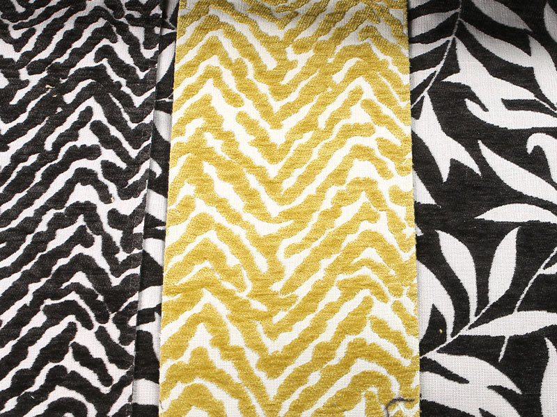 Floralibus Flora & Mundi Jacquard Chenille sagum Lowa Upholstery fabricae Mdn975