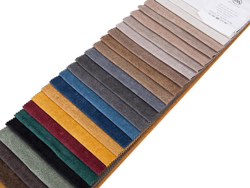CCL - 520GSM solidum color Chenille upholstery fabricae
