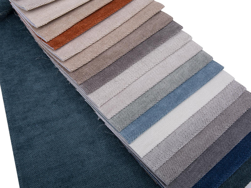 CCL - 520GSM solidum color Chenille upholstery fabricae